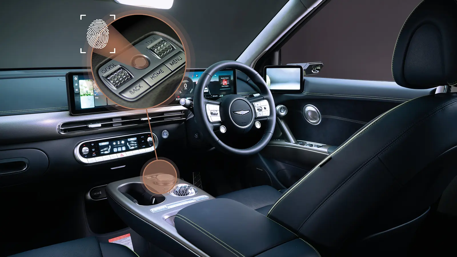 Genesis Brings Biometric Recognition to the GV60 Electric SUV